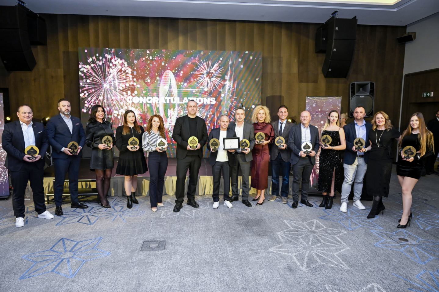Gala Dinner 2025 – Групова снимка на победителите